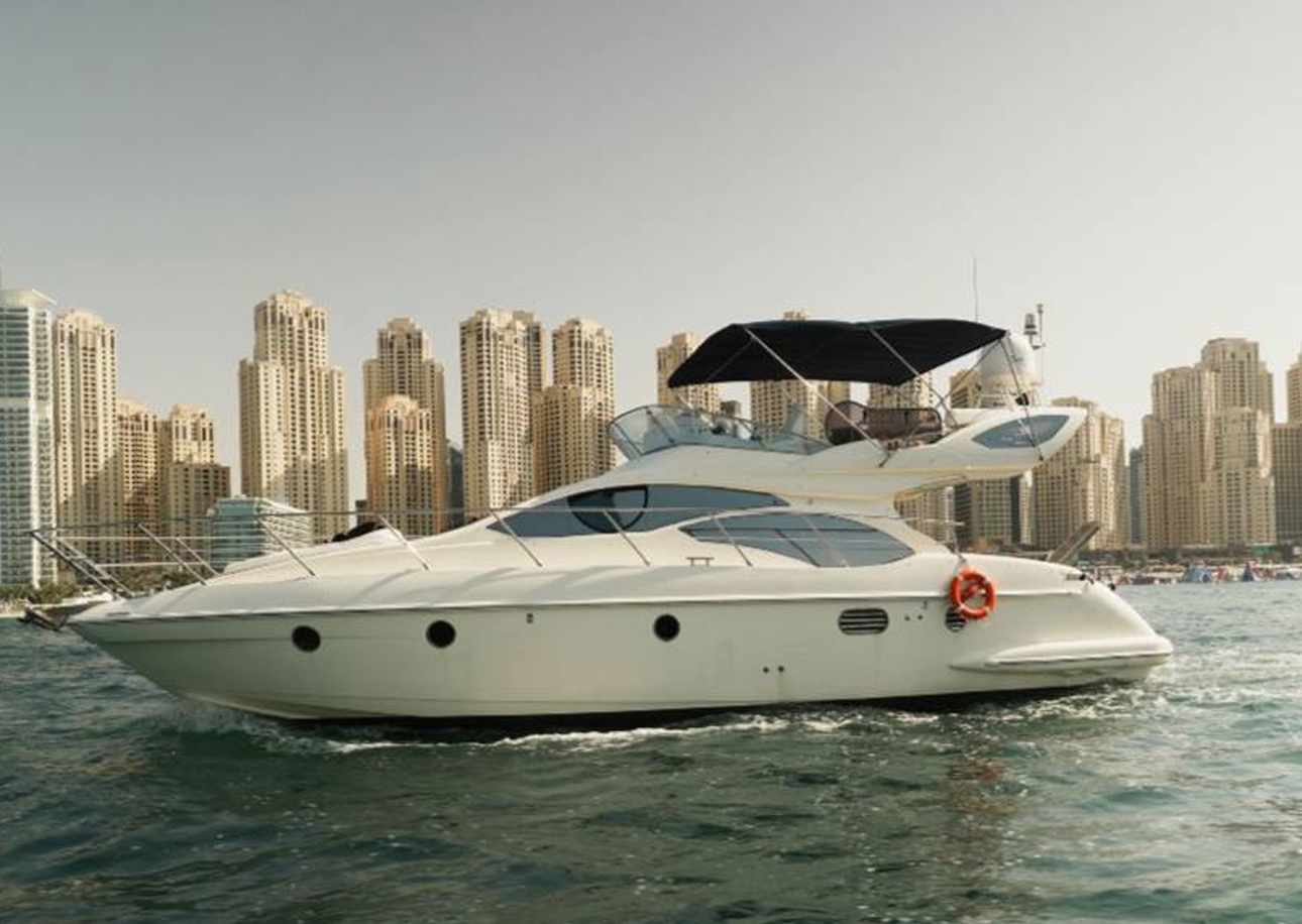 Jet ski adventure near Dubai Marina waterfront